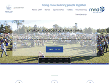 Tablet Screenshot of gundaroomusicfestival.com